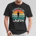 Mir Reichts Ich Geh Laufen Jogging Runner Slogan T-Shirt Lustige Geschenke