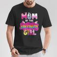 Mom Of The Birthday Girl Family Pig Party Decorations T-Shirt Unique Gifts