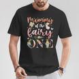 Mom And Dad Mommy Fairy One Birthday Girl Family Party Decor T-Shirt Funny Gifts