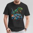 Monster Truck Boy Dinosaur Birthday Party Monster Truck T-Shirt Unique Gifts