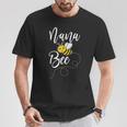 Nana Of The Bee Day Girl Hive Family Matching Birthday Sweet T-Shirt Funny Gifts