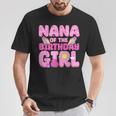 Nana Of The Birthday Girl Pig Family Party Decorations T-Shirt Unique Gifts