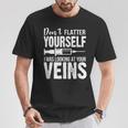 Neous Flattez Pas Je Regardaisoseines Infirmières Aux Urgences T-Shirt Cadeaux drôles