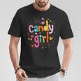 Nette Süßigkeiten Liebe Mädchen Süßigkeiten Süßigkeiten T-Shirt Lustige Geschenke