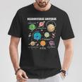 Neurodiverse Universe Space Planet Special Education Teacher T-Shirt Unique Gifts