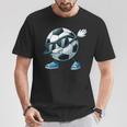 Niños Dabbing Balón De Fútbol Dab Dance Camiseta unisex Regalos divertidos