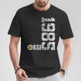 Nostalgia Ossi 1985 Ddr 37Th Birthday T-Shirt Lustige Geschenke