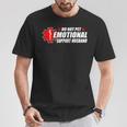 Do Not Pet Emotional Support Husband Humor T-Shirt Unique Gifts