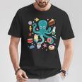 Octopus Cake Tentacle Sea Animals Children's T-Shirt Lustige Geschenke