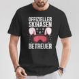 Official Skihaserl Caregiver Ski Skier Women's T-Shirt Lustige Geschenke