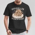 Official Sleep Maltipoo Dog And Puppy T-Shirt Lustige Geschenke