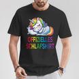 Official Sleep Unicorn Pyjamas Unicorn T-Shirt Lustige Geschenke