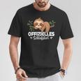 Offizielles Schlaf Faultier S T-Shirt Lustige Geschenke