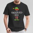 The Organized Elf Funny Christmas Matching Family Pajama T-Shirt Unique Gifts