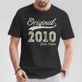 Original 2010 15 Años Cumpleaños Fabricado En 2010 Camiseta unisex Regalos divertidos