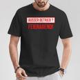 Out-Operation Patience Thread Is Ricked Off Evening T-Shirt Lustige Geschenke