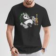 Panda Arabic Hookah Nargileh Shisha Panda Bear T-Shirt Lustige Geschenke