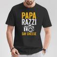 Paparazzi Say Cheese Photographer Photography Camera T-Shirt Lustige Geschenke