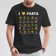 Pastaarieties Spaghetti Noodles Italy Pasta S T-Shirt Lustige Geschenke