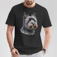 Perro Cairn Terrier Camiseta unisex Regalos divertidos