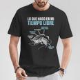 Pescador Pensar En Pesca Soñar Con Pesca Camiseta unisex Regalos divertidos