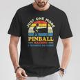 Pinball Lovers Pub Sports Pinball T-Shirt Lustige Geschenke