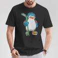 Pingüino Hockey Sobre Hielo Palo De Hockey Deportes Camiseta unisex Regalos divertidos