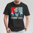 Pro Trump 2024 I'll Be Back Póster De Partidarios Republicanos Camiseta unisex Regalos divertidos