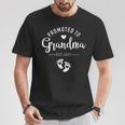 Promoted To Grandma Est 2025 For New Baby T-Shirt Funny Gifts