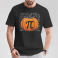 Pumpkin Pie Math Thanksgiving Pi Day Math Teacher Fall T-Shirt Unique Gifts