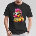 Punk Duck Duckling Punk Rocker Animal Lover T-Shirt Lustige Geschenke