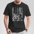 Raccoon T-Shirt - Fun Selfie Design | Unisex Casual Wear Unique Gifts