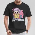 Raver Aunt Emma Ballern Techno Edm Rave Dj T-Shirt Lustige Geschenke