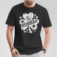 The Redhead Clovers Stamp Cute Saint Patrick's Day Fun T-Shirt Personalized Gifts