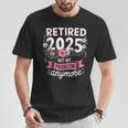 Retired 2025 Retirement For 2025 T-Shirt Funny Gifts