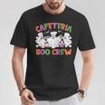 Retro Cafeteria Boo Crew Cafeteria Worker Halloween Costumes T-Shirt Unique Gifts