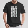 Retro Here Here Fischi Fischi Fischi T-Shirt Lustige Geschenke