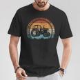 Retro Trekker Farmer Tractor T-Shirt Lustige Geschenke