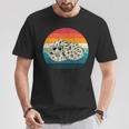 Retro Vintage Hognose Snake With Sunglasses Herpetology T-Shirt Unique Gifts