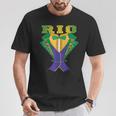 Rio Carnival Costume Brazil Rio De Janeiro Souvenir T-Shirt Lustige Geschenke