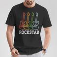 Rockstar Children'sintage Guitar Rockstar T-Shirt Lustige Geschenke