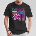 Rolling Into 11 Year Old Bowling Lover 11Th Birthday T-Shirt Lustige Geschenke