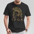 Roma Spqr Historia Romana Camiseta unisex Regalos divertidos
