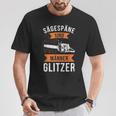 Sägespäne Sind Männerglitzer Lumberjack Forestry T-Shirt Lustige Geschenke