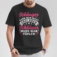 Schlager Kann Man Nicht Erklärlichen Sch S T-Shirt Lustige Geschenke