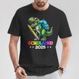 Schulkind 2025 DinoRex Jungen Dinosaurier Einschulung T-Shirt Lustige Geschenke