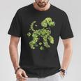 Shamrock Poodle Dog St Patrick's Day T-Shirt Personalized Gifts