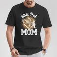 Shot Put Mom Of A Shot Put Thrower Leopard Shot Putter Mama T-Shirt Personalized Gifts