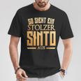 Sinto Sinti Origin So Sieht Ein Stolzer Sinto Aus T-Shirt Lustige Geschenke