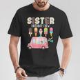Sister Birthday Crew Ice Cream Truck Bday Ice Cream Party Camiseta unisex Regalos divertidos